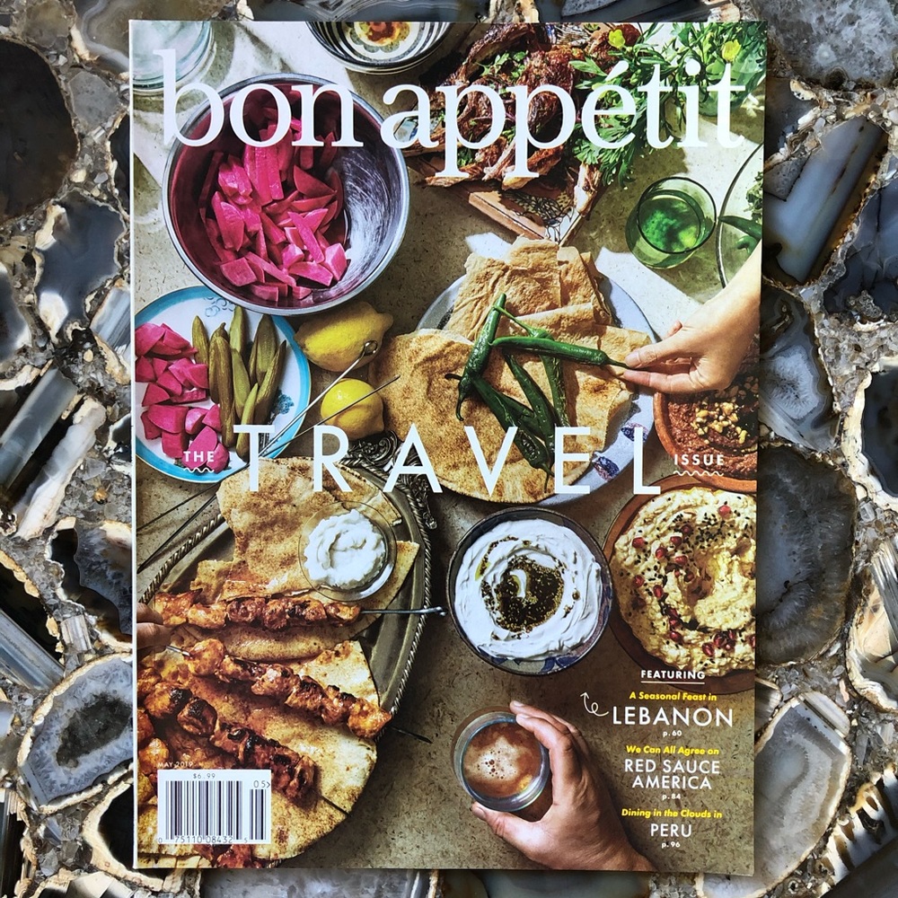 4️⃣/$12 May 2019 bon appétit Magazine